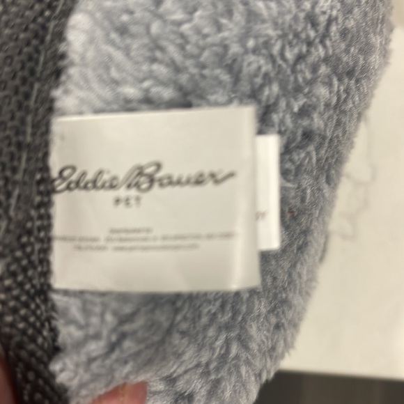 Eddie Bauer Dog Squeak Toy “Moose”Blue Tartan, Plush Back with Double Stitching - Picture 5 of 5